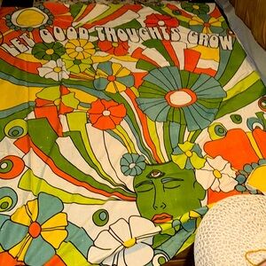 Earthbound tapestry 7’x8’ Let Good Thoughts Grow🌼